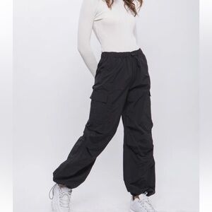Women's Black Cargo Pants